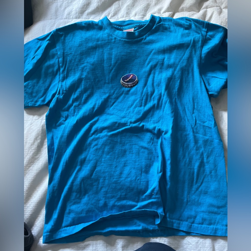 Supreme bottle cap tee